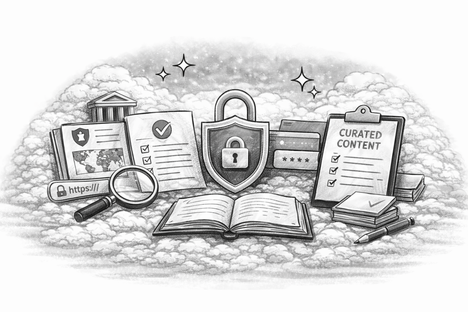 Books, documents, and stories