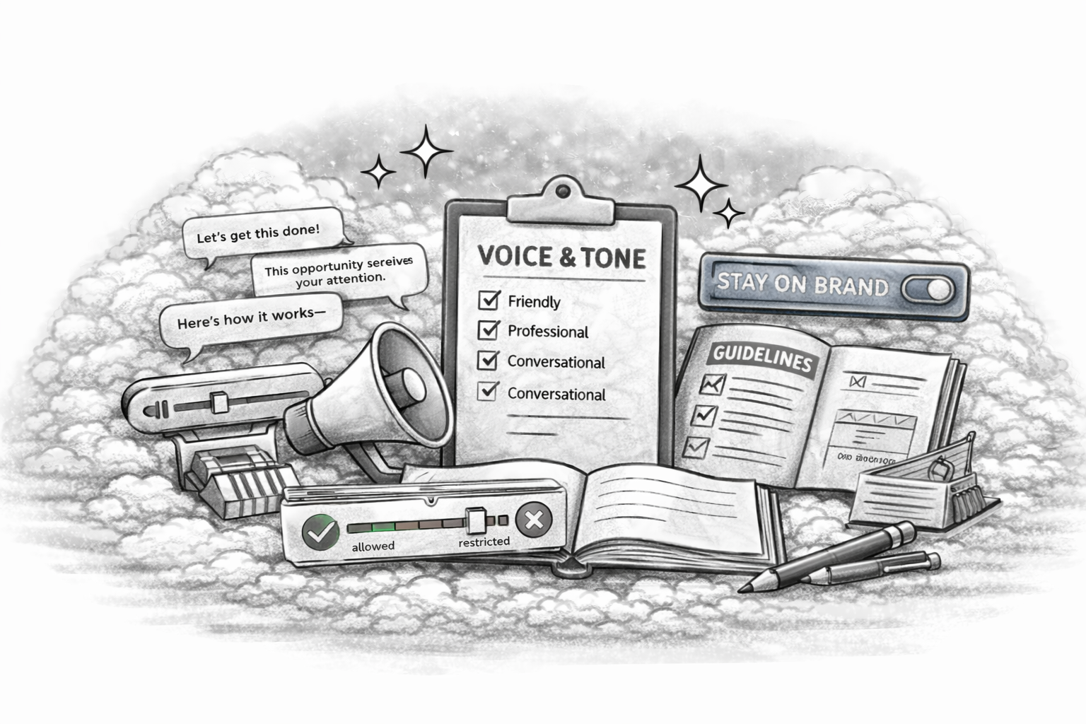 Books, documents, and stories