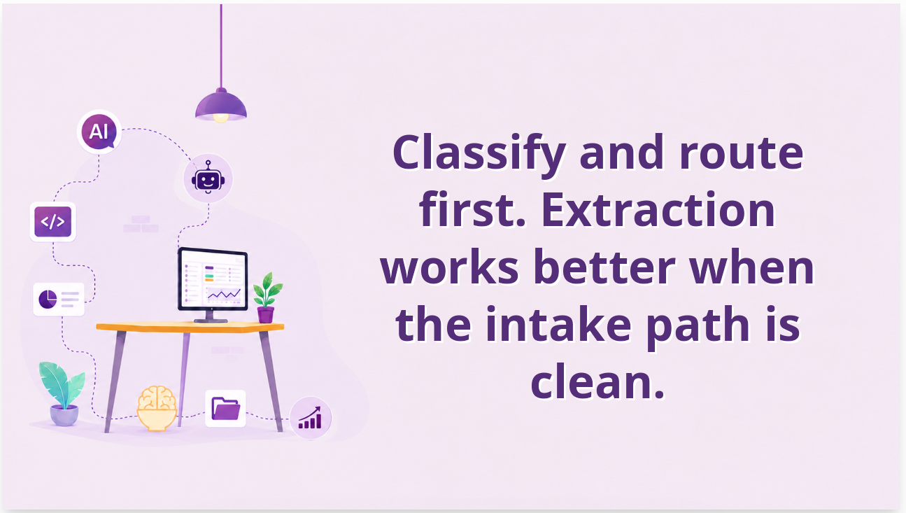 Document triage improves Odoo AI intake and extraction