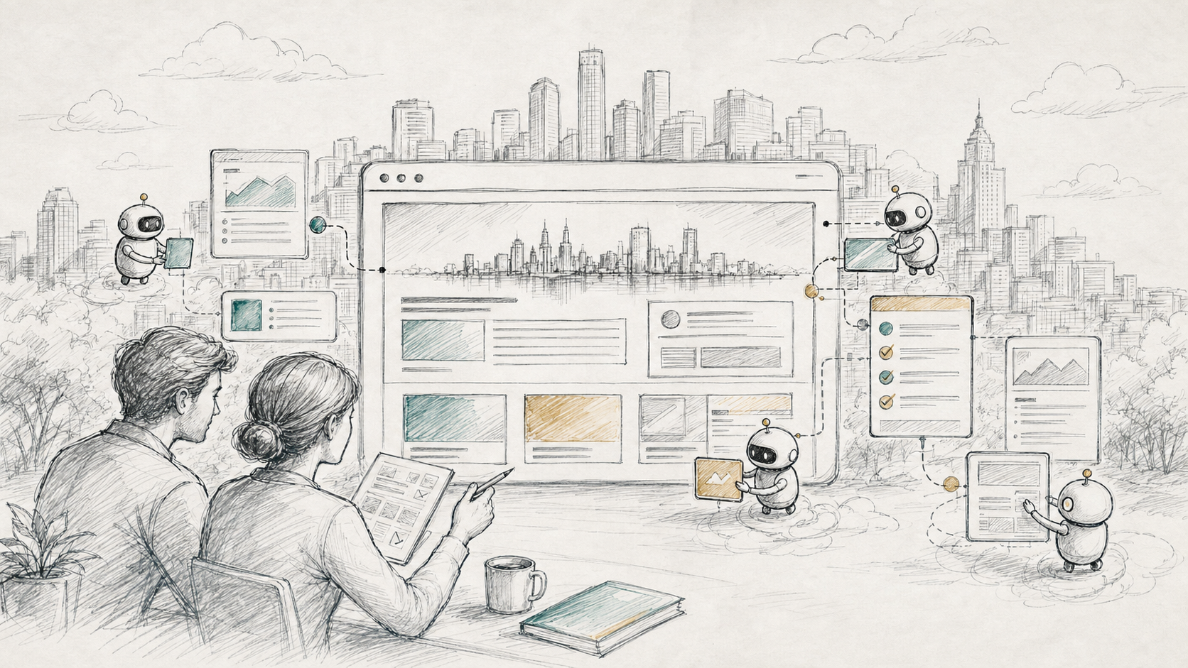 Agent-ready websites still need human control title image
