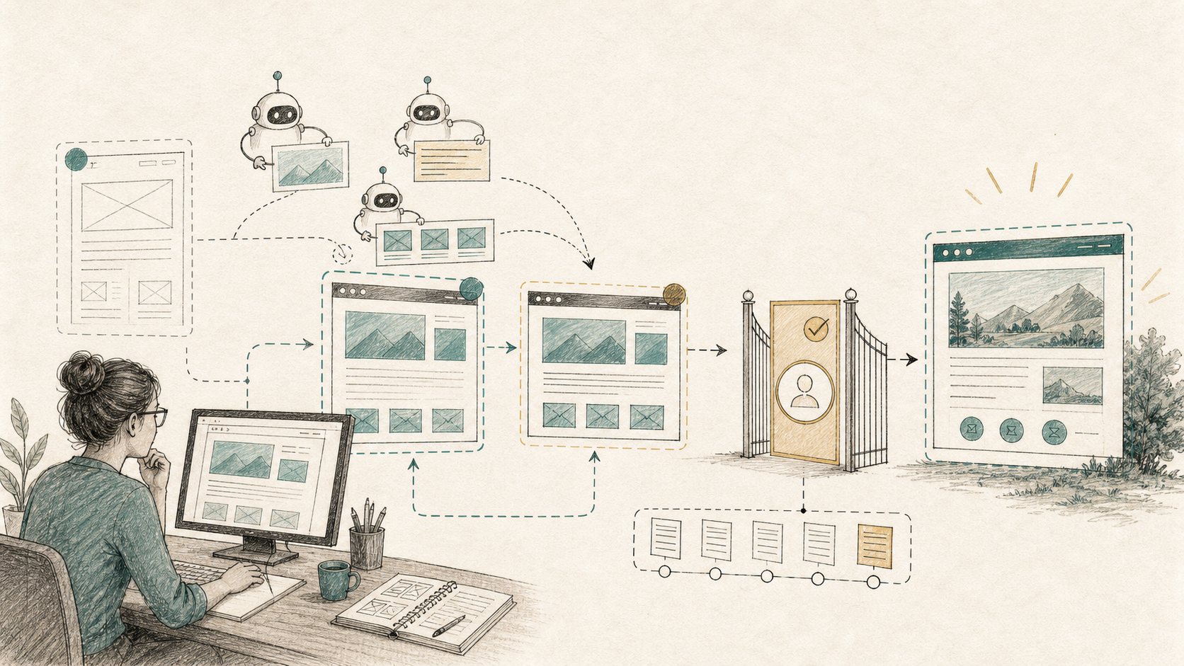 Approval gates matter more when AI can prepare the work title image