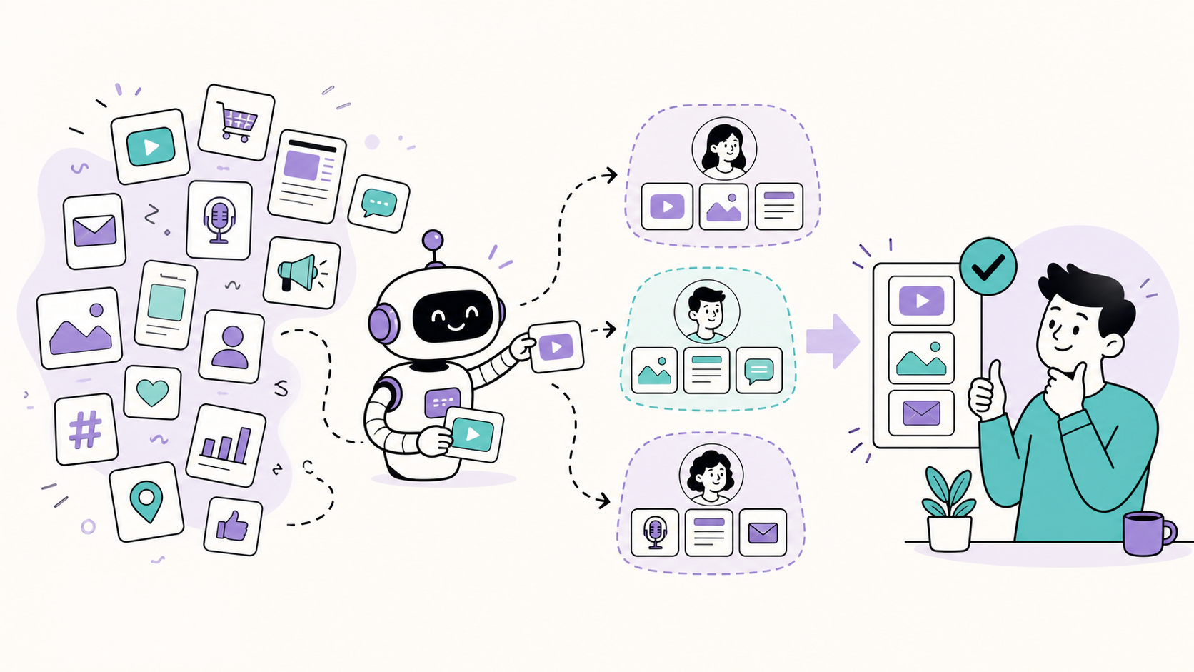Being everywhere and staying specific now requires AI