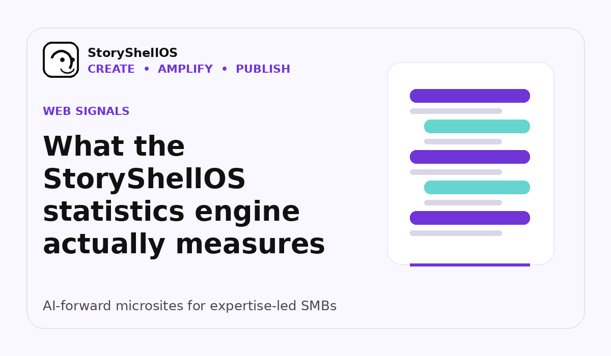 What the StoryShell statistics engine actually measures title image